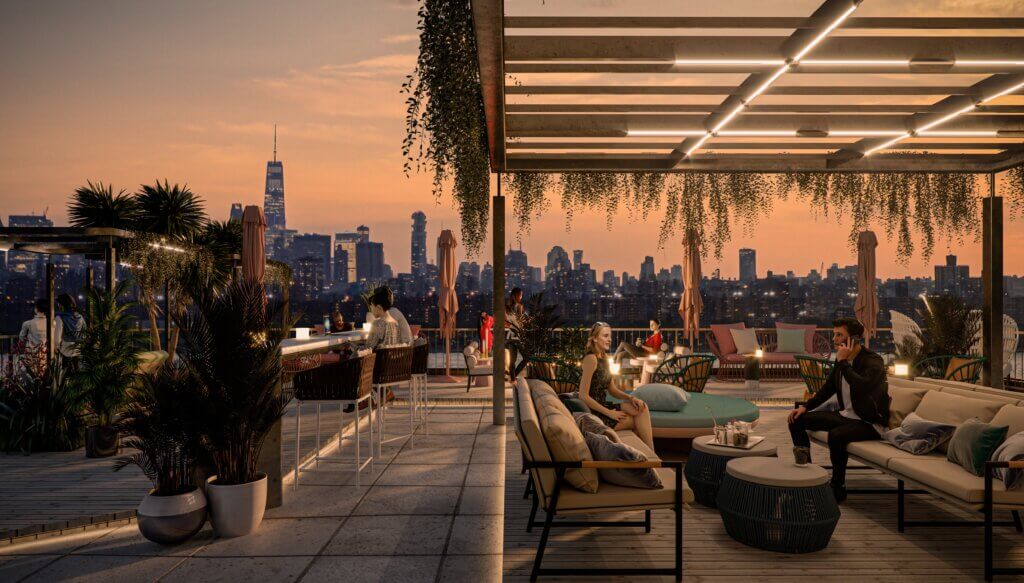 25 Kent rooftop terrace